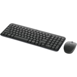 Беспроводной комплект клавиатура + мышь Logitech MK250 (Graphite) Thumb