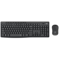 Set tastatura + mouse fara fir Logitech MK295 (Graphite)