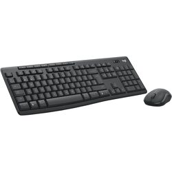 Set tastatura + mouse fara fir Logitech MK370 (Black) Thumb