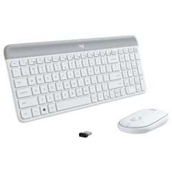 Set fara fir tastatura + mouse Logitech MK470 Slim Combo (White) Thumb