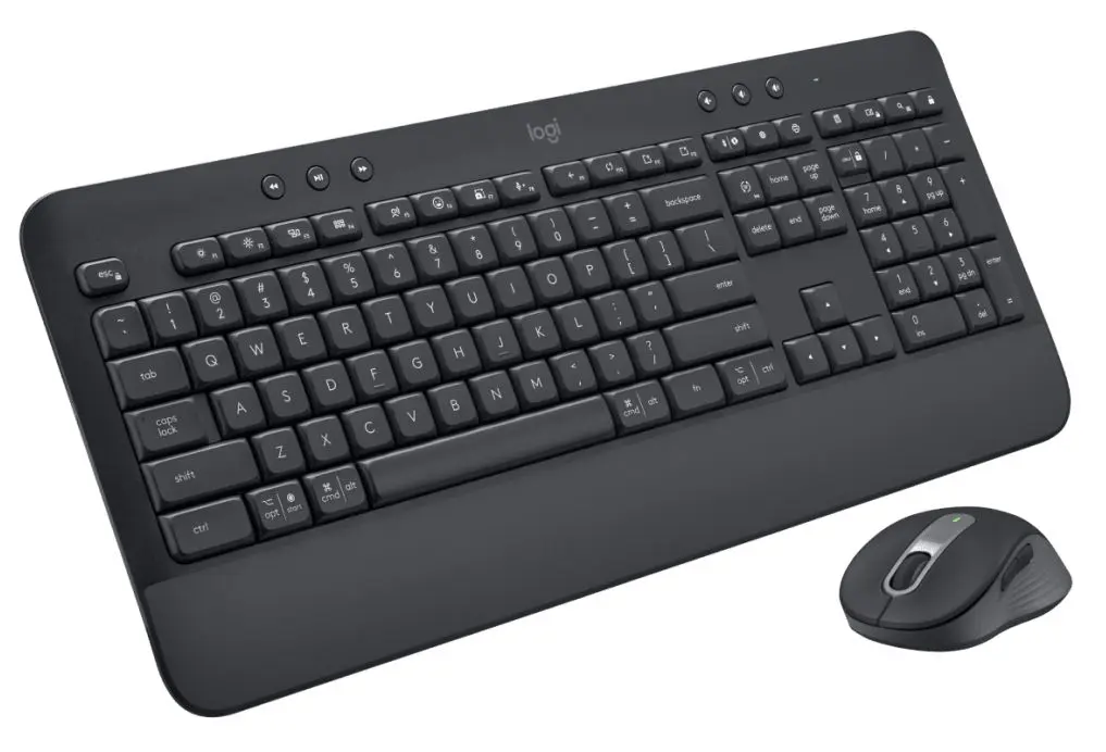 Беспроводной комплект клавиатура + мышь Logitech MK650 (Graphite) - 3