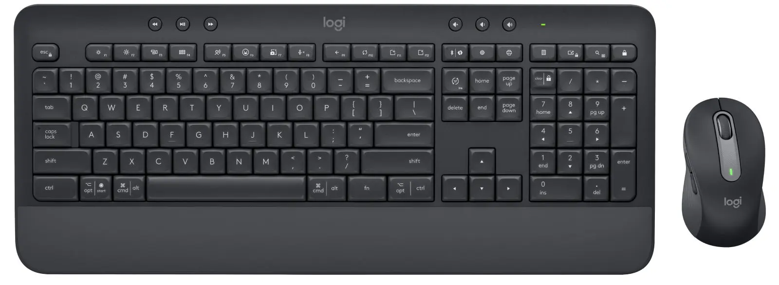 Беспроводной комплект клавиатура + мышь Logitech MK650 (Graphite)