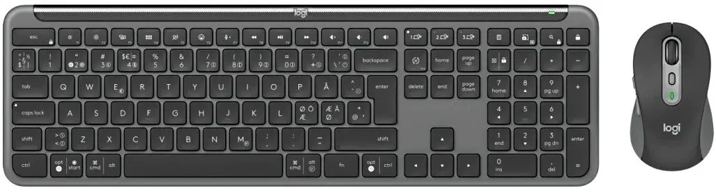 Set fara fir tastatura + mouse Logitech MK950 (Graphite)