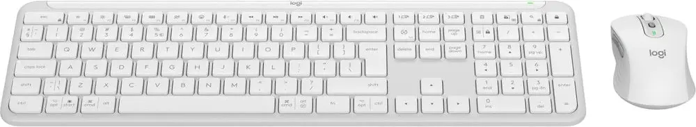 Беспроводной комплект клавиатура + мышь Logitech MK950 (White) - 2