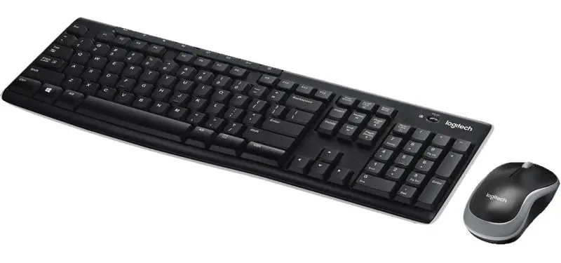Set tastatura + mouse fara fir Logitech Wireless Combo MK270 (Black)