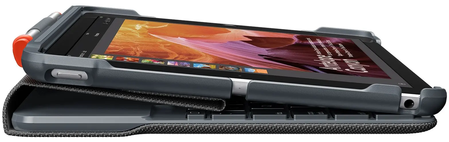 Husa-tastatura Logitech Slim Folio (Black)