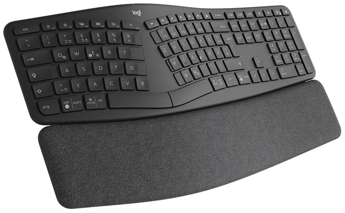 Tastatura Logitech Bluetooth K860 ERGO (Graphite) - 2