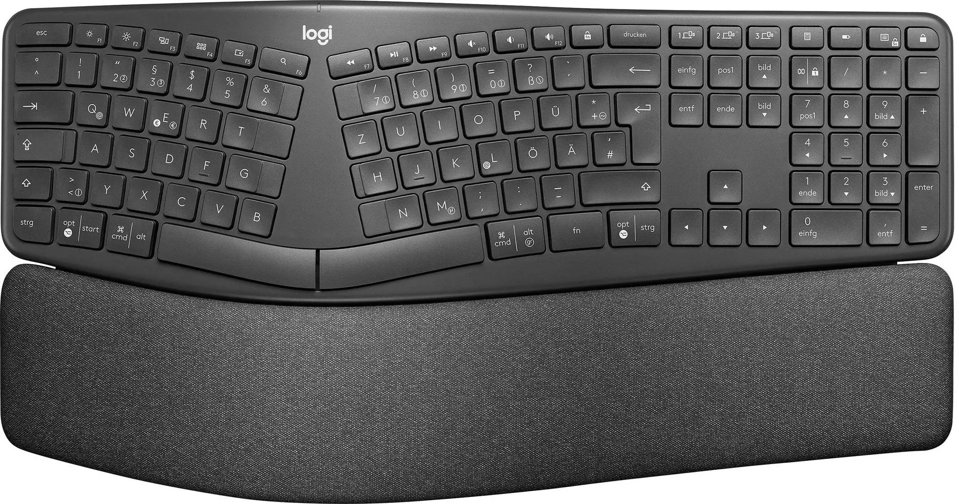 Tastatura Logitech Bluetooth K860 ERGO (Graphite)