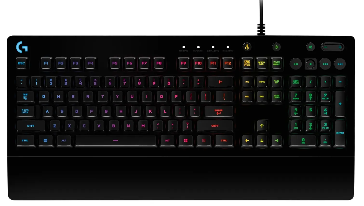 Клавиатура Logitech G213 Prodigy RGB LO 920-008093 (Black)
