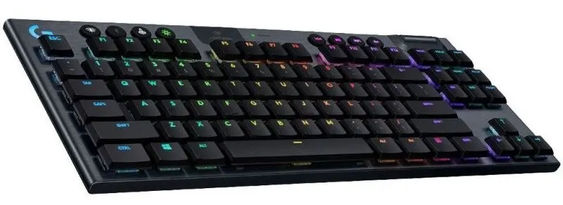 Клавиатура Logitech G915 TKL RGB Mechanical Clicky (Black) - 2