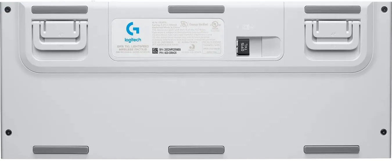 Клавиатура Logitech G915 TKL (White)