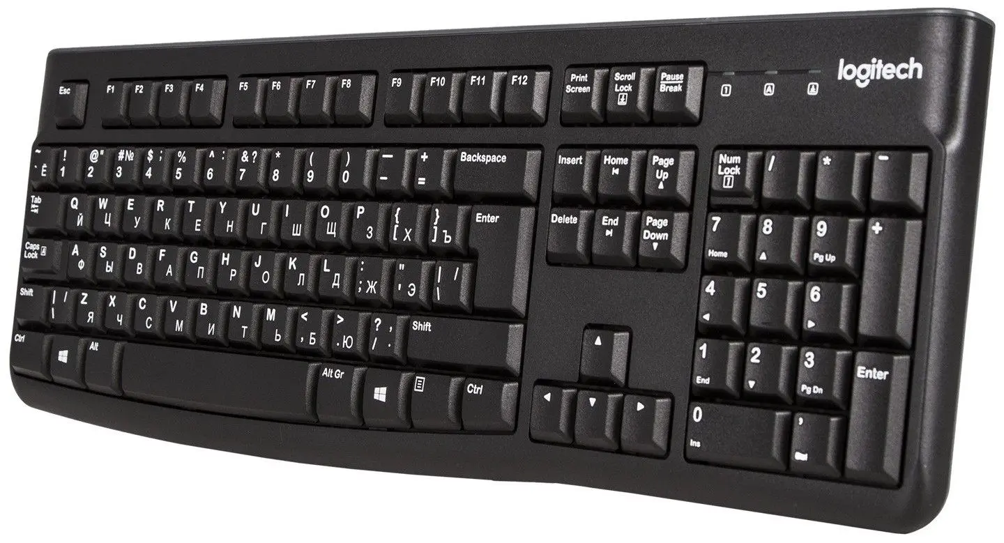 Клавиатура Logitech K120 920-002479 (Black) - 3