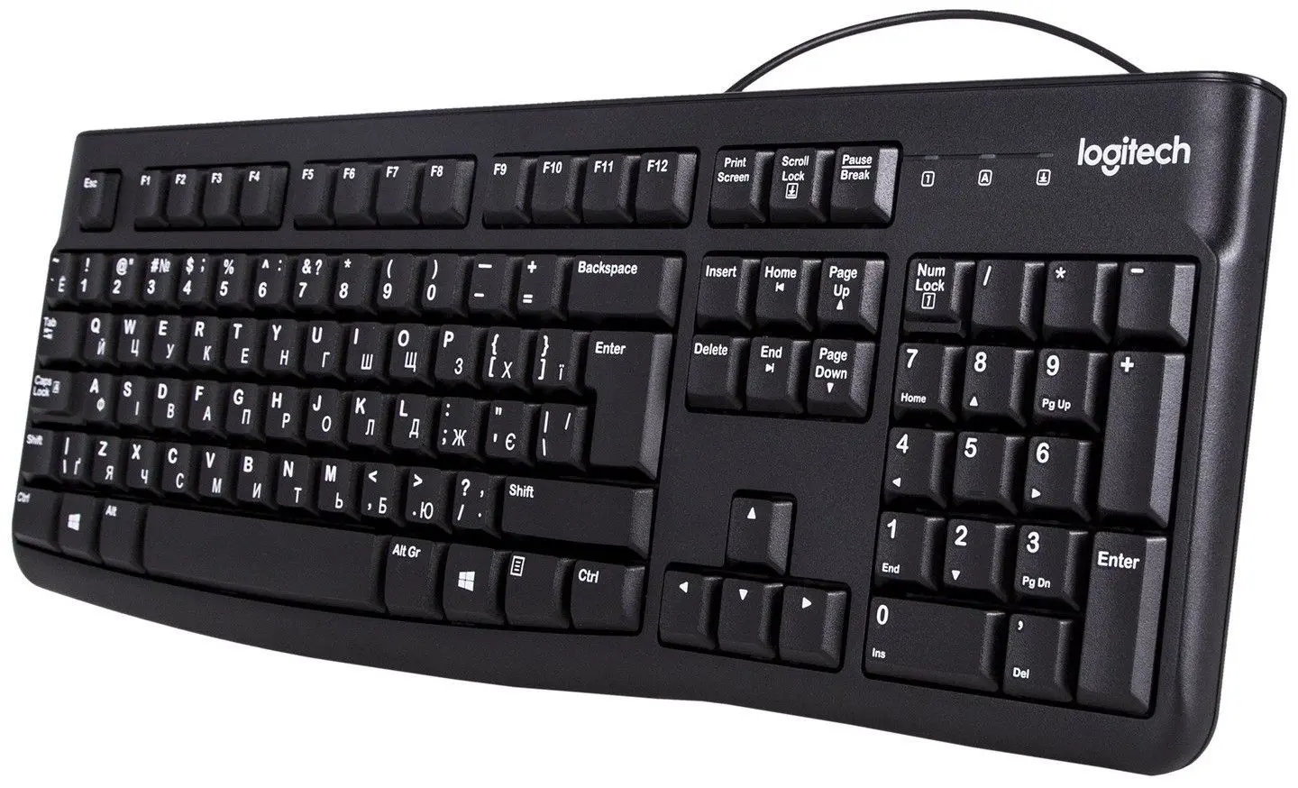 Клавиатура Logitech K120 920-002479 (Black) - 2