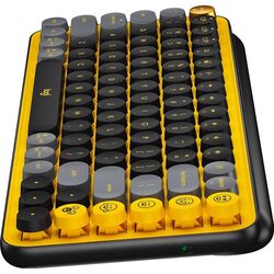 Клавиатура Logitech POP Keys (Black/Yellow) Thumb
