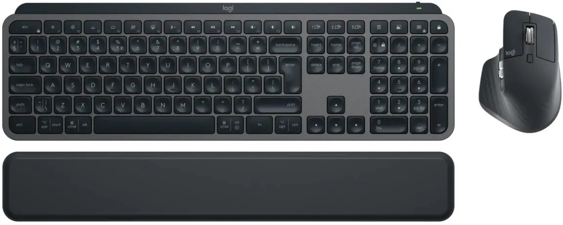 Set tastatura + mouse Logitech MX Keys S Combo (Graphite)