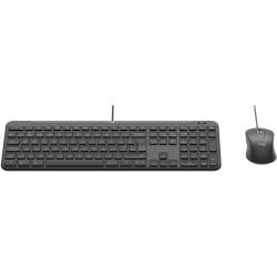 Set tastatura + mouse Logitech Signature Slim MK620 (Black) Thumb