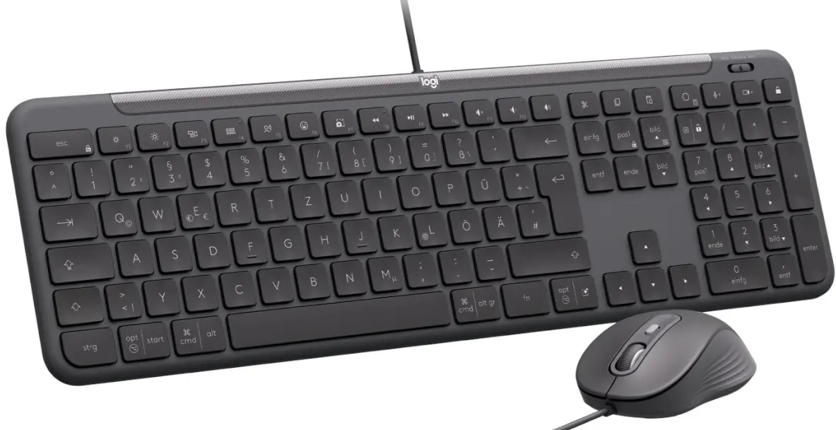 Set tastatura + mouse Logitech Signature Slim MK620 (Black)