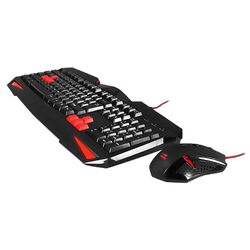 Set tastatura + mouse Mars Gaming MCP1 (Black/Red) Thumb