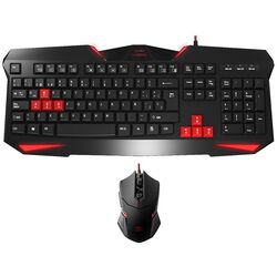 Set tastatura + mouse Mars Gaming MCP1 (Black/Red)