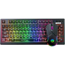 Беспроводной комплект клавиатура + мышь Marvo KW516 (Black)
