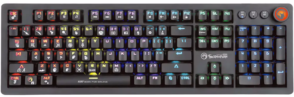 Клавиатура Marvo KG917 (Black)