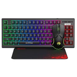 Комплект клавиатура + мышь + коврик Marvo CM310 (Black)