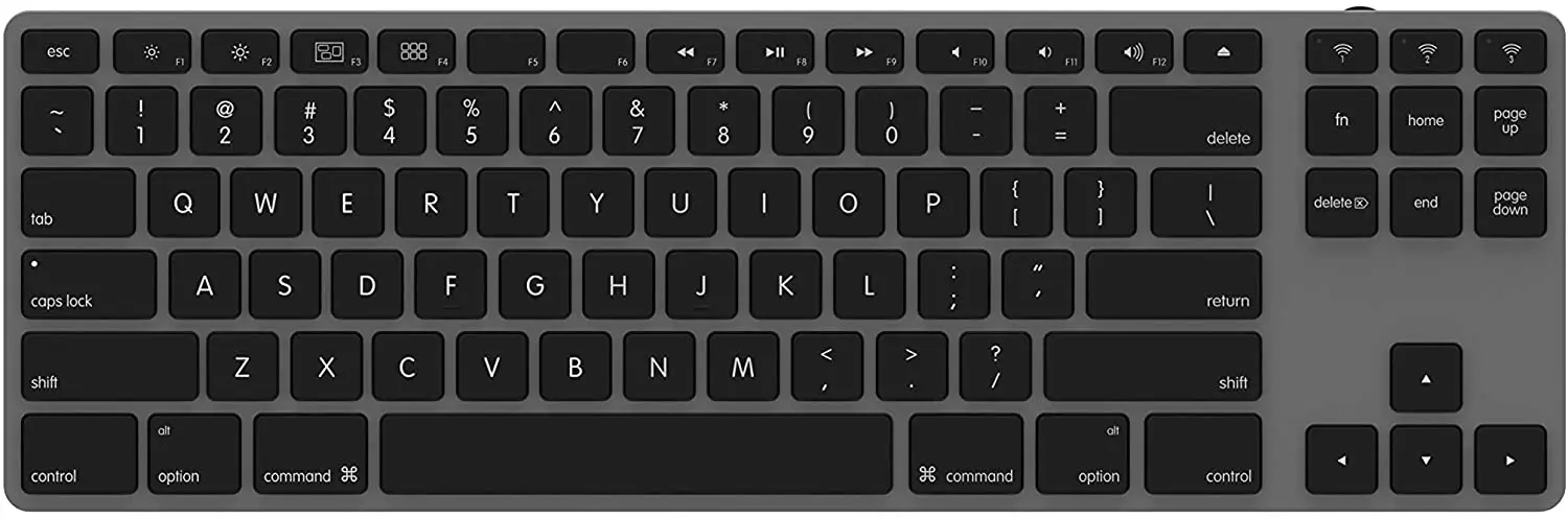 Tastatura fara fir Matias FK408BTB-UK (Space Gray)