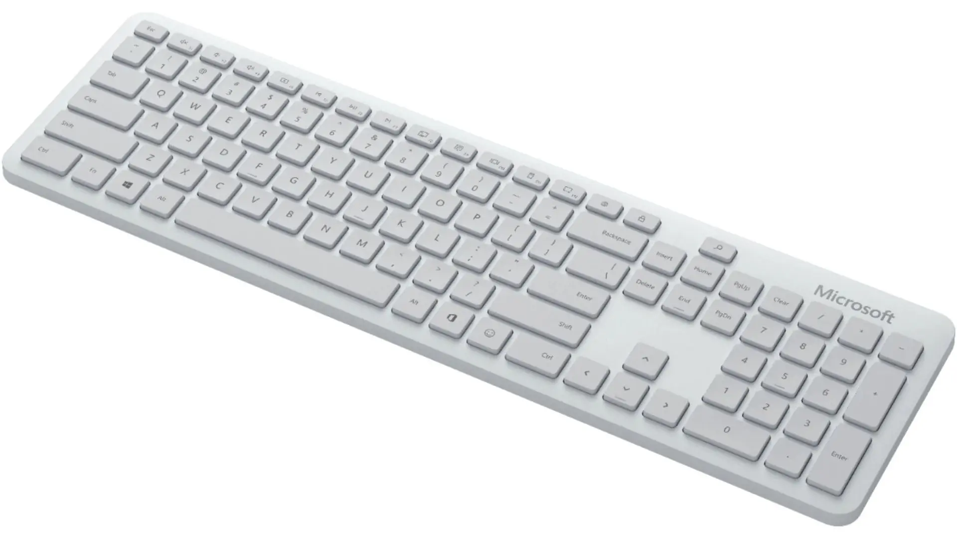Беспроводной комплект клавиатура + мышь Microsoft QHG-00051 (White) - 2