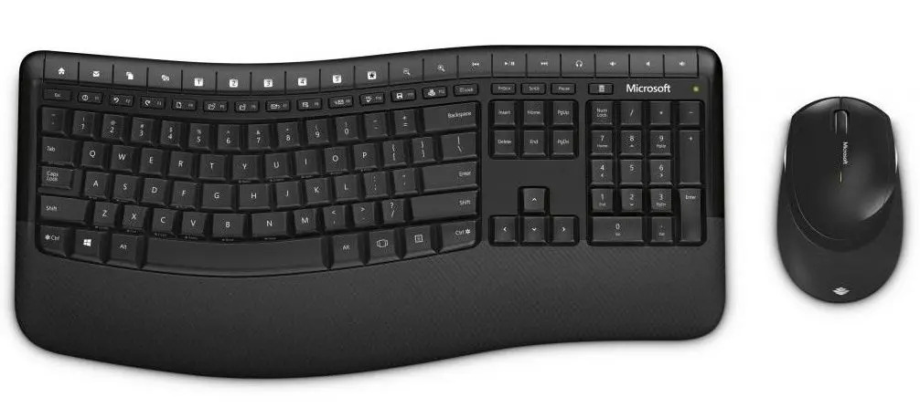 Set fara fir Microsoft Wireless Comfort Desktop 5050 (Black)