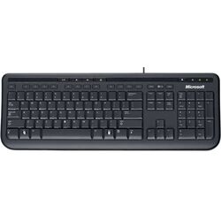 Set tastatura + mouse Microsoft 600 Wired Desktop APB-00013 (Black) Thumb