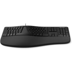 Комплект клавиатура + мышь Microsoft Ergonomic Desktop (Black) Thumb