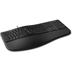 Комплект клавиатура + мышь Microsoft Ergonomic Desktop (Black) Thumb