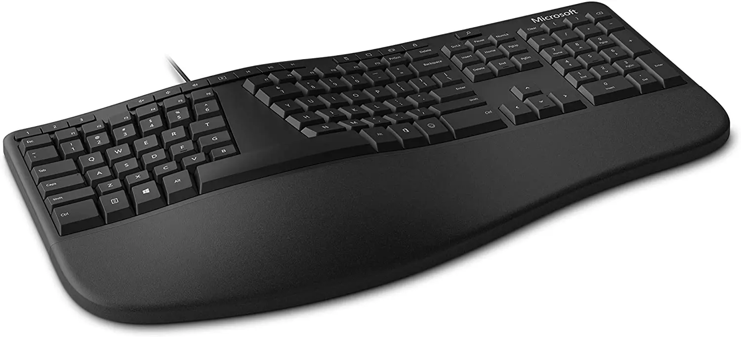 Комплект клавиатура + мышь Microsoft Ergonomic Desktop (Black) - 5