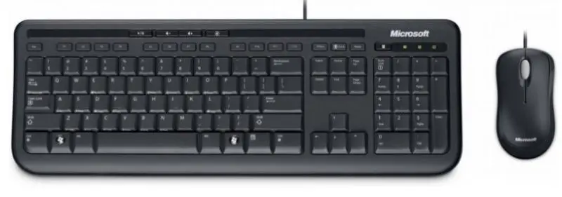 Комплект Microsoft Wired Desktop 600 (Black)