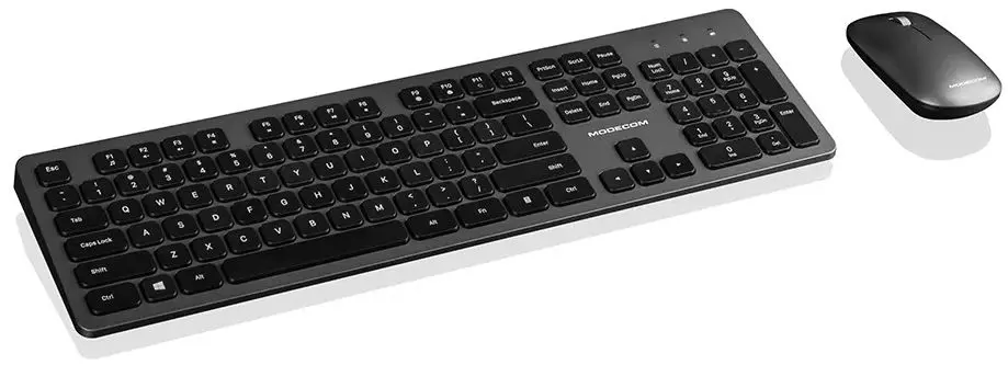 Set tastatura + mouse fara fir Modecom 5200C (Black/Grey) - 3