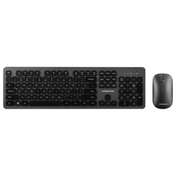 Set tastatura + mouse fara fir Modecom 5200C (Black/Grey)