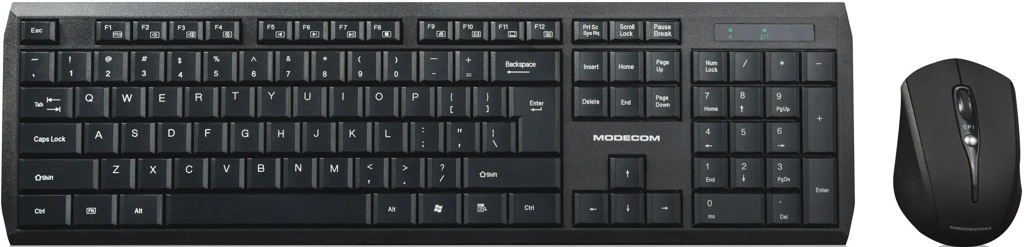 Set tastatura + mouse fara fir Modecom MK-MC-7200-100 (Black)