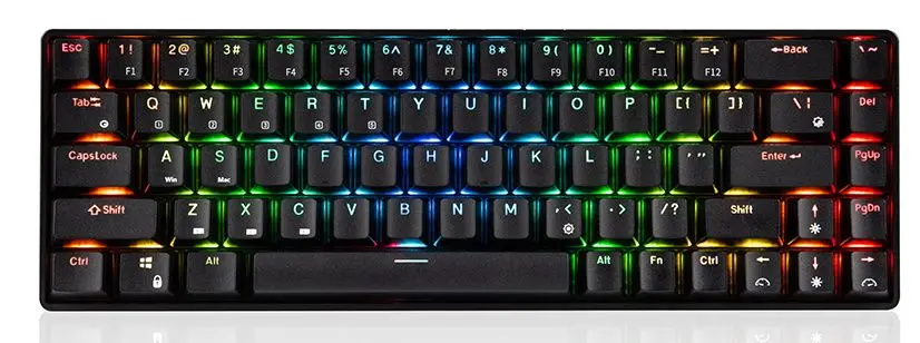Tastatura Modecom Volcano Lanparty BT RGB (Black)