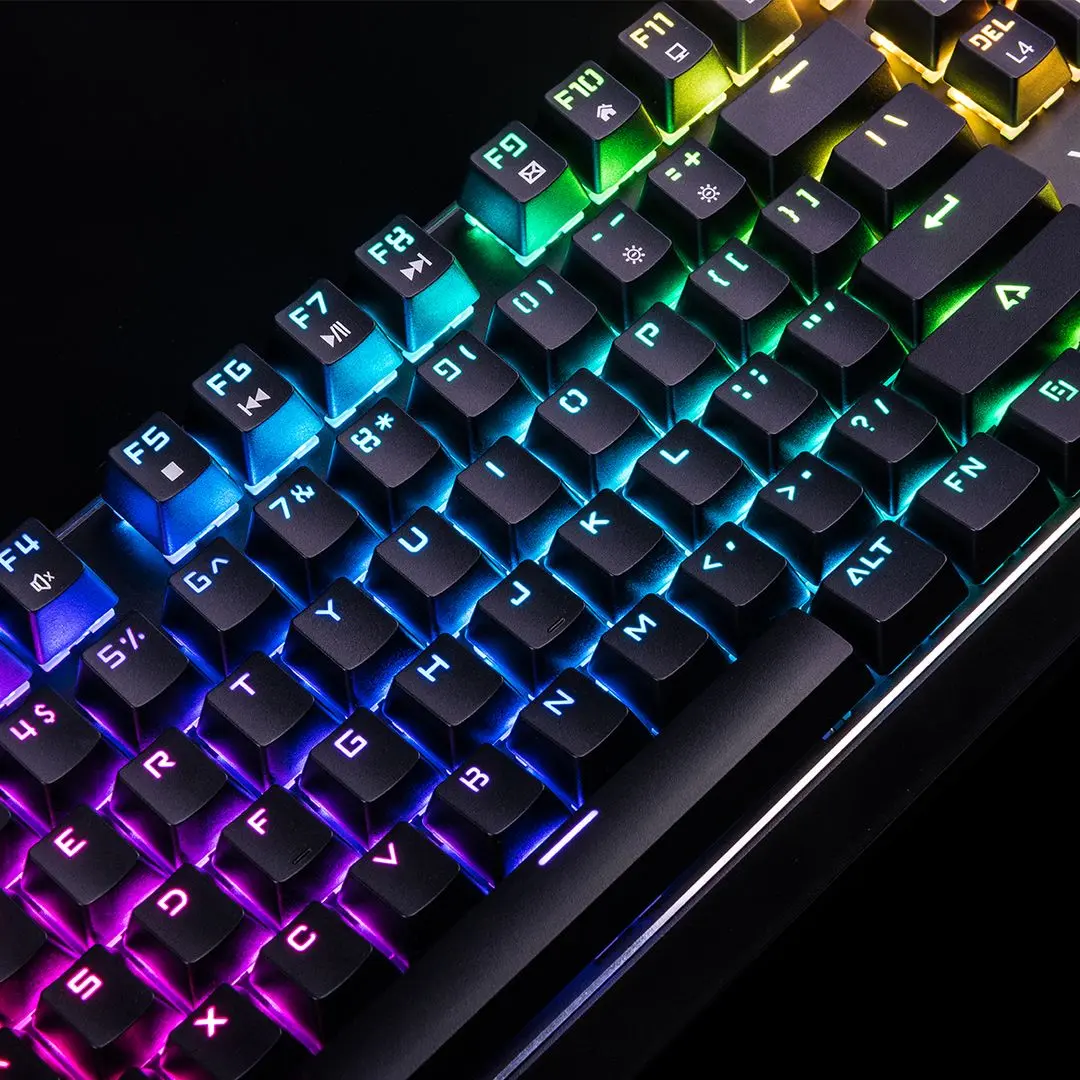 Tastatura Modecom Volcano Lanparty RGB (Black/Blue) - 7