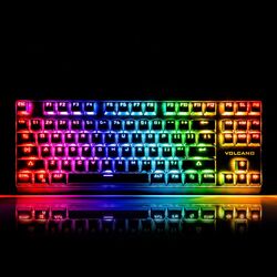 Tastatura Modecom Volcano Lanparty RGB (Black/Blue) Thumb