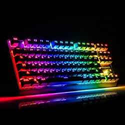 Клавиатура Modecom Volcano Lanparty RGB (Black/Brown) Thumb