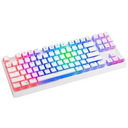 Tastatura Modecom Volcano Lanparty RGB Pudding Edition (White/Blue) Thumb