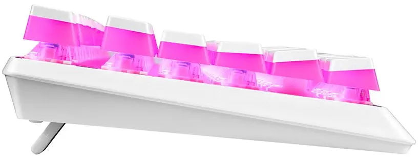 Tastatura Modecom Volcano Lanparty RGB Pudding Edition (White/Blue) - 5