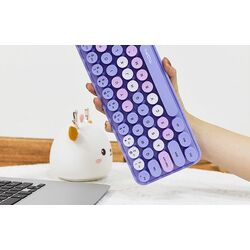 Set tastatura + mouse fara fir Mofii Bean (Purple) Thumb