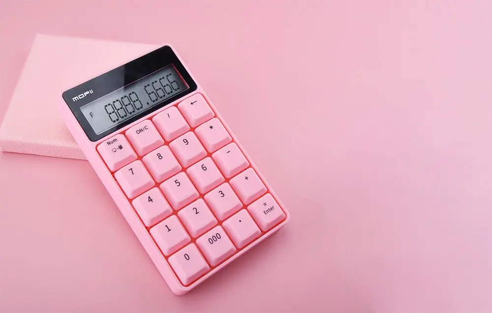 Keypad Mofii SK-657AG (Pink) - 3