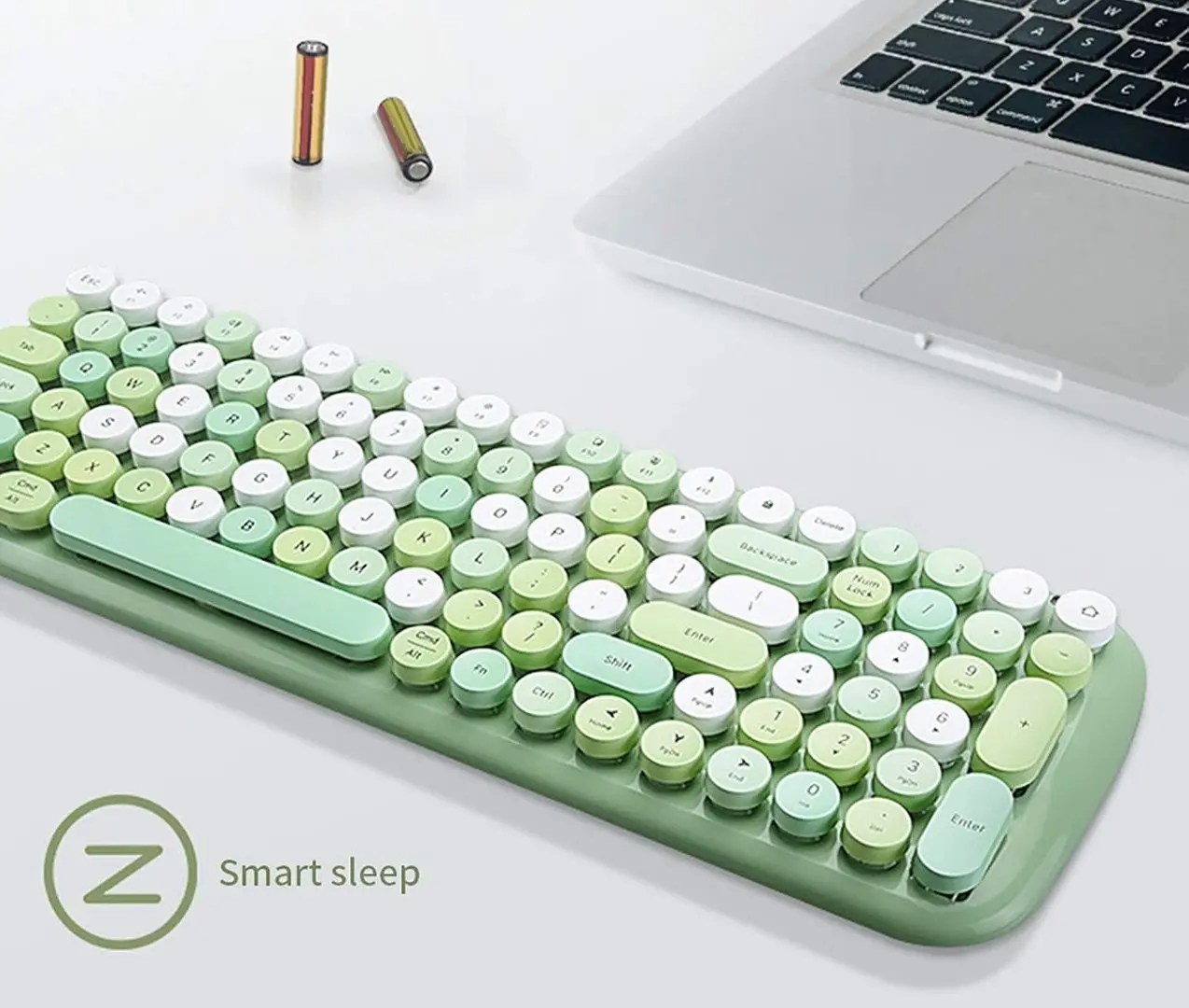 Клавиатура Mofii Candy BT (Green) - 3