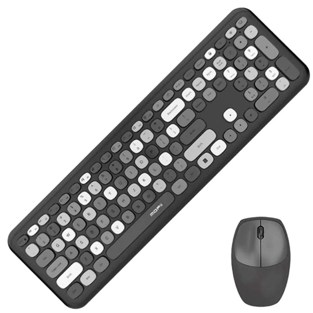 Набор клавиатура + мышь Mofii 666 (Black)