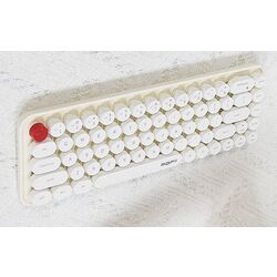 Набор клавиатура + мышь Mofii Bean (White/Beige) Thumb