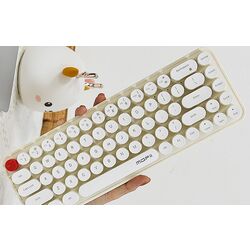 Набор клавиатура + мышь Mofii Bean (White/Beige) Thumb