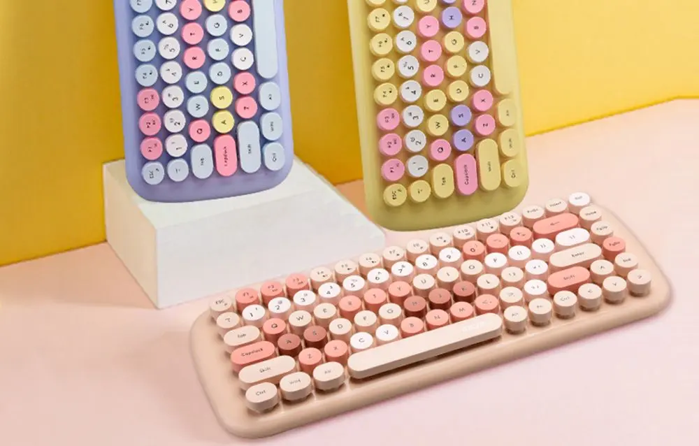 Набор клавиатура + мышь Mofii Candy (Beige) - 2